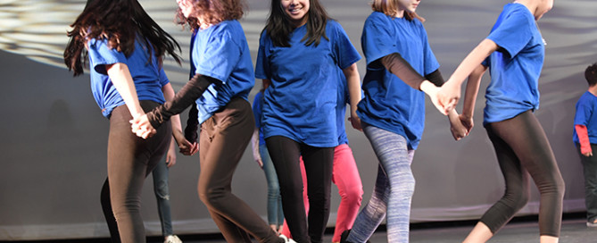 Anderson students perform at the 2018 dance festival